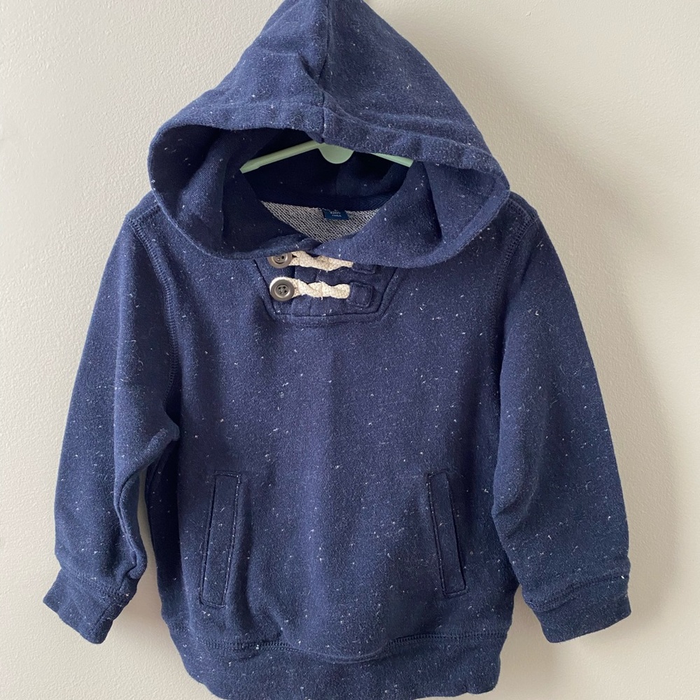 Baby Gap navy blue hooded sweater
